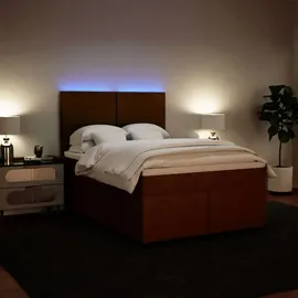 vidaXL Boxspringbett 140 x 200 cm Rosa