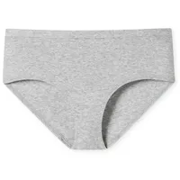 SCHIESSER Panty Organic Cotton-Pure Rib Hipster-Höschen, grau-Mel_179884, 40