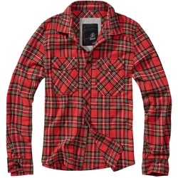 Brandit Check Shirt Flanell Hemd tartan rot, Größe 3XL