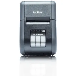 BROTHER RJ-2140, 2 Zoll, Thermodirektdruck, 203dpi, USB 2.0, WLAN (802.11b/g/n), Airprint, grau , RJ2140Z1