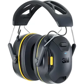 3M Kapselgehörschutz WorkTunes Connect mit Bluetooth Schwarz