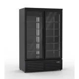 A&S polarny Gastro Getränkekühlschrank Kühlschrank Gewerbekühlschrank 1250l 2-10°C 2 Glastüren