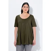 Ulla Popken Shirt in waldgrün | Gr.: 46-48