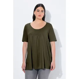 Ulla Popken Shirt in waldgrün | Gr.: 46-48