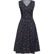 Queen Kerosin Sommerkleid Schwarz 38