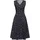 Queen Kerosin Sommerkleid Schwarz 38