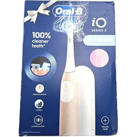 Oral-B iO Series 2 Calm Pink Special Edition + Reiseetui + Aufsteckbürstenhalter