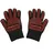 Primaster Grillhandschuhe schwarz/orange