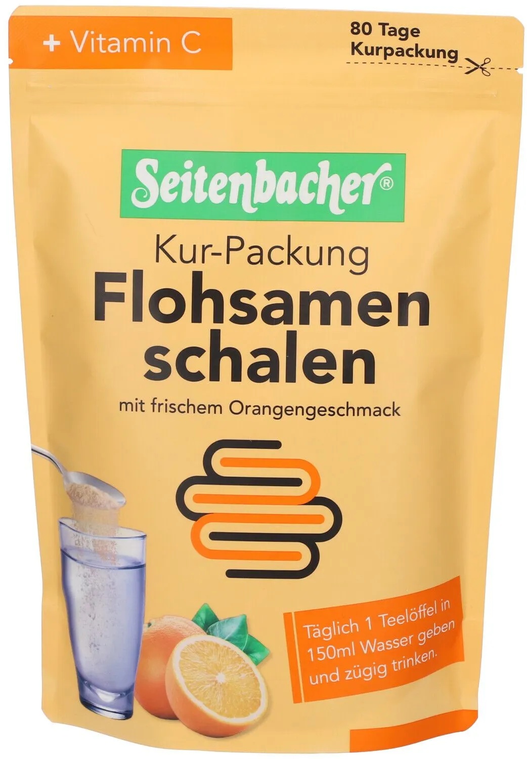 Seitenbacher® Flohsamenschalen Kur-Packung