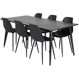 VCM Ebuy24, Essgruppe, Essgruppe Dipp 46 (7-teilig) (MDF, Stahl)