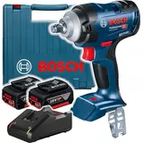 Bosch Professional GDS 18V-400 Akku-Schlagschrauber inkl. Koffer) + 2 Akkus, 5.0Ah, 06019K0020