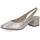 CAPRICE Slingpumps in TAUPE Metallic), | Gr.: 37