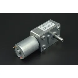 DFRobot Turbo Metal Gear Worm Motor, 40RPM, 1:150, 10kgcm Drehmoment, 40mA Leerlaufstrom, 6V