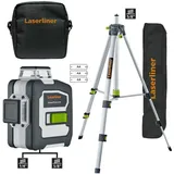 LASERLINER CompactPlane-Laser 3G Set 150 Dreidimensionaler Laser inkl. Tasche, inkl. Stativ