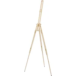 Dreifuss Staffelei Holz Dreibein – Atelierstaffelei, ca. 180 cm hoch