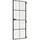 vidaXL Innentür Schlank links 76 x 201,5 cm schwarz