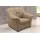 DOMO collection Sessel Papenburg Kunstleder 99 x 84 x 82 cm Braun