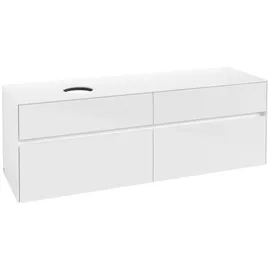 Villeroy & Boch Collaro Waschbeckenunterschrank C05000DH 160 x 55 cm Glossy White