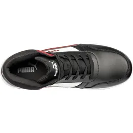 Puma Puma, Sicherheitsschuhe, Frontcourt Blk/Wht/Red Mid S3 (S3, 47