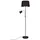 meineWunschleuchte Henta 180cm Schwarz/Gold
