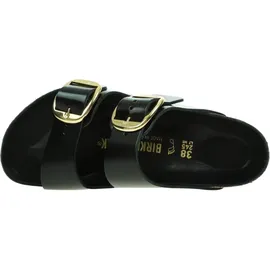 Birkenstock Arizona Big Buckle Damen Ledersandalen in Schwarz – 7 UK - 40 EU - 9/9.5 US / Black - Schwarz - 40