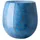 Fink Kerzenhalter Vase oder Windlicht Cosmic Opalglas Blau (22cm)