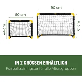 Umbro Fußballtor Schwarz/Gelb 90 x 59 x 61 cm
