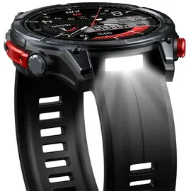 Zeblaze Stratos 4 BT One Size Kunststoffgehäuse Schwarz Sportarmband Schwarz One Size