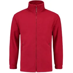 Fleecejacke "301002" Casual - S - red
