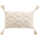 Douceur d'intérieur Kissen 30 x 50 cm Beige