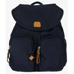 Bric`s X-travel City-rucksack, schwarz mit braunen Details, S, S