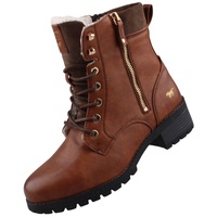 Mustang Damen Stiefeletten gefüttert Braun Schuhgröße:EUR 37