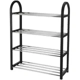 H&S Decoration Schuhregal | 50x65x19 cm | Campingschrank Schuhablage