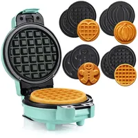 Lehmann Mini Waffeleisen 4-in-1 Mintgrün