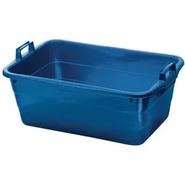 Lockweiler Wanne eckig 62 cm/45 l blau
