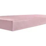 kneer Spannbettlaken Q93 Exclusive-Stretch 140 x 200 - 160 x 220 cm rose