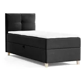 beautysofa HELEN MINI 90 x 200 cm Schwarz