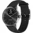 37 mm schwarz, Sport Fluorelastomer-Armband schwarz