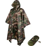 Brandit Textil Trekker Ripstop Jacke Woodland One Size