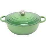 Le Creuset Signature La Marmite Bräter 26 cm bamboo green