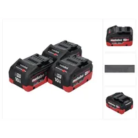 Metabo LiHD Akkupack Set 3x 18 V 10,0 Ah
