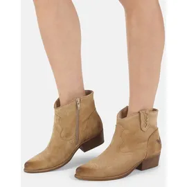 felmini wide fit Stiefelette in Dunkelbeige | Beige - 38