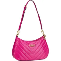 GUESS Abendtasche Jania Top Zip Shoulder Bag Handtaschen Violett Damen