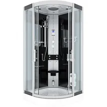 AcquaVapore Dampfdusche Duschtempel Sauna Dusche Duschkabine D46-13T2 90x90