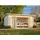 Palmako Gartenhaus Ines 4,80 x 3,00 m Grau-Anthrazit