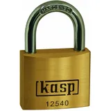 kasp K12540 Vorhängeschloss 40mm verschieden schließend Goldgelb Schlüsselschloss