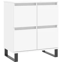 vidaXL Sideboard Weiß 60x35x70 cm Holzwerkstoff