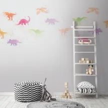 A.S. Création Dinosaurier Tapete 2 cm x 10 m 1 St grau/weiß