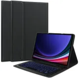 TECH-PROTECT Tastaturhülle für Samsung Galaxy Tab S9 FE 10,9" Schwarz
