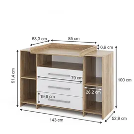 Vicco Oskar mit Schubladen